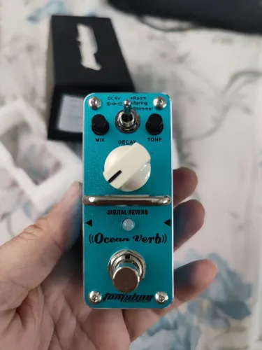 Pedal guitarra Ocean verb Tomsline digital Reverb