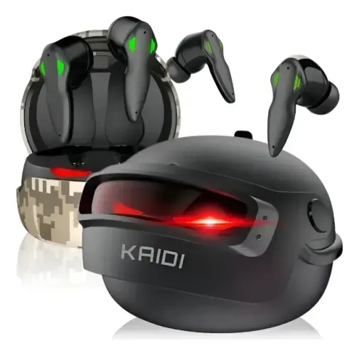 Fone De Ouvido Bluetooth Kd777 Capacete Sem Fio Game 250mah