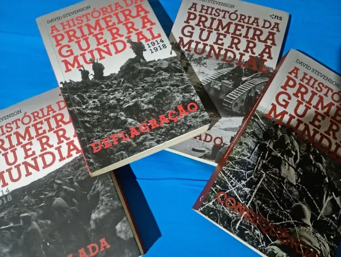 Box história da primeira guerra mundial. 20 cada livro.