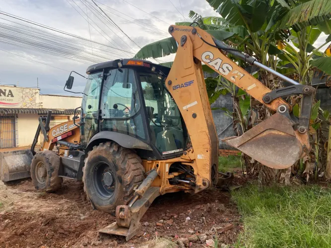Retroescavadeira CASE 580N | Excelente Estado | Trabalhando Perfeitamente