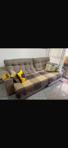 Sofá King Retrátil e Reclinável