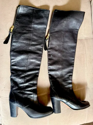 Bota couro 