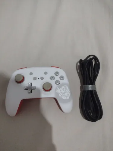 Controle com fio e pedals de Nintendo switch