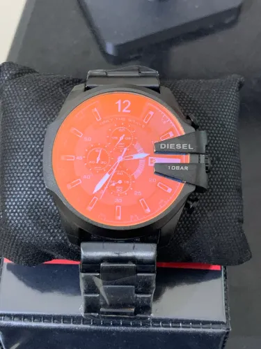 Relogio masculino Diesel Mega chief Camaleão black