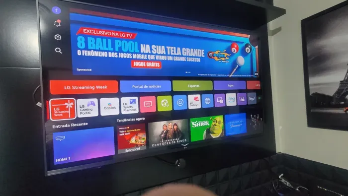 TV SMART LG 4K PROFISSIONAL