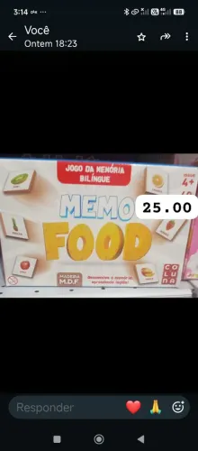 Jogo da Memória c 40 PCs de Madeira