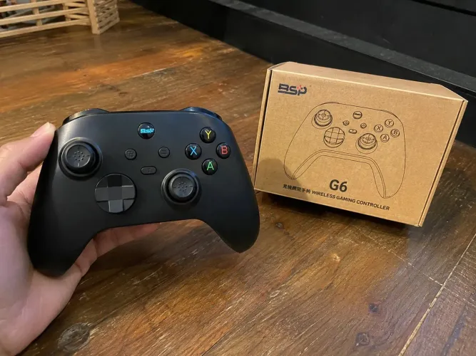 Controle Gamer G6 Bluetooth Hall Effect Novo | PC, Android, iPhone e Switch