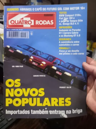 Revista quatro rodas Gol 1000i plus