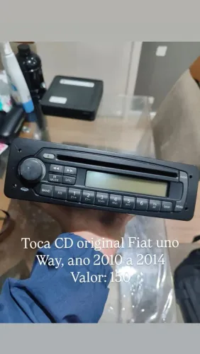 Toca CD original Fiat uno Way de 2010 a 2014