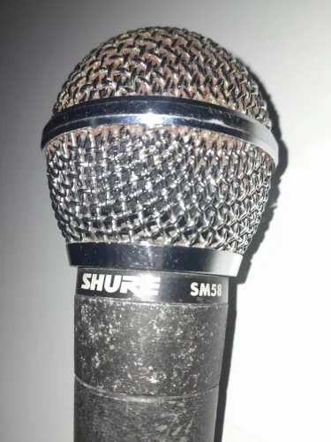Globo microfone shure SM 58