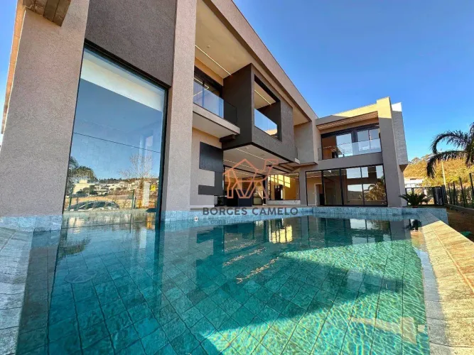 Casa com 5 dormitórios à venda, 555 m² por R$ 7.500.000,00 - Alphaville - Lagoa dos Ingles