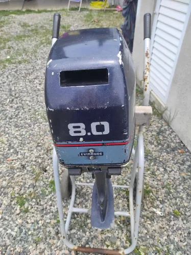 Motor evinrude 8 hp