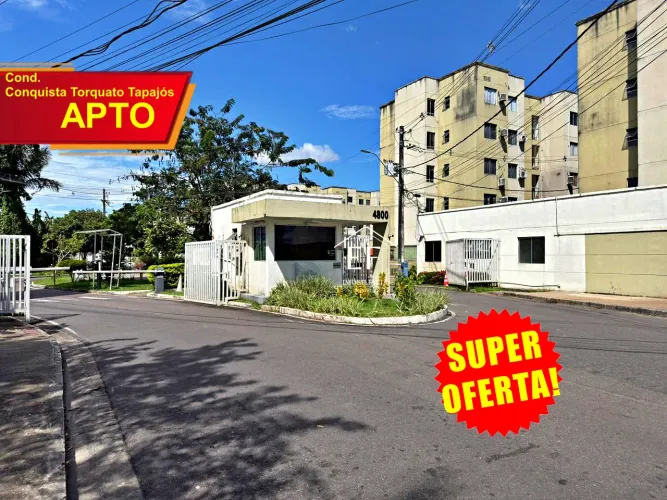 Apartamento 2 Quartos com 1 Vaga no Tarumã-Açu, Manaus - 42,02m²