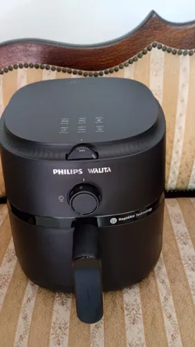 Fritadeira Airfryer Série 1000 XL Philips Walita 6,2L e 1700W de potência<br>
