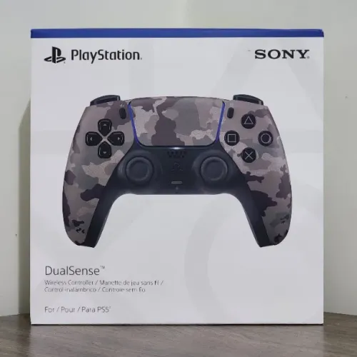 Controle DualSense PS5 Camuflado - Novo, Lacrado, Nota Fiscal e Garantia