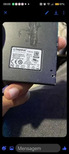 SSD 960GB 100% Saúde