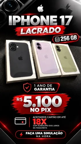 iPhone 17 lacrado 256GB