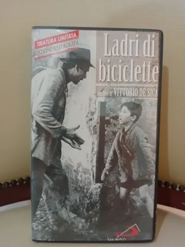 Filme Italiano Ladri di Biciclette, vhs, importado 