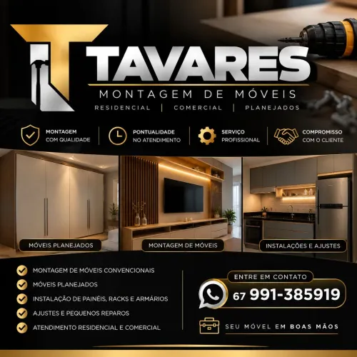Tavares montagem de móveis