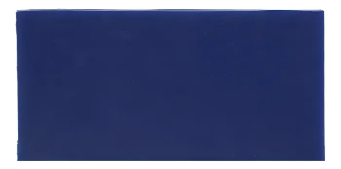 Manta Silicone Macia 10x25cm 10mm Personalizar Long Drink Azul