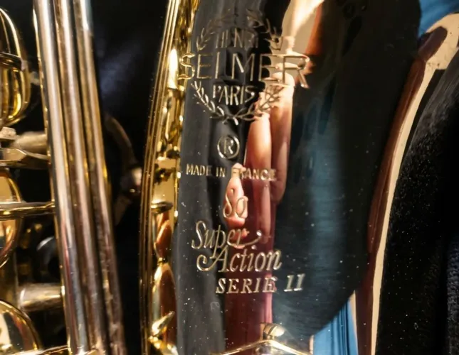 Sax Alto Selmer PARIS Kit tudo com manual