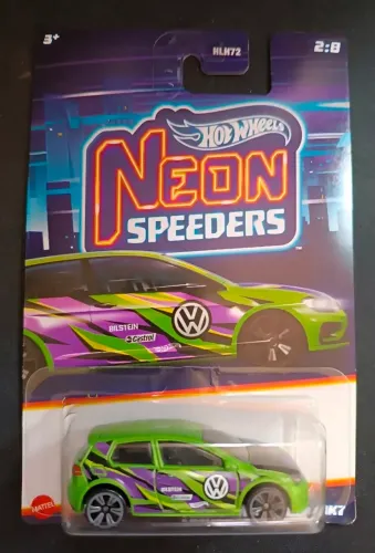Hot Wheels Golf Mk7 Neon Speeders - Lacrado