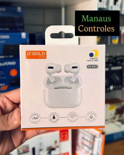 Fone de Ouvido Sem Fio A'gold FN-BR3 Bluetooth 