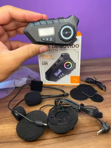Fone de Ouvido de Capacete Inova FON-13085
