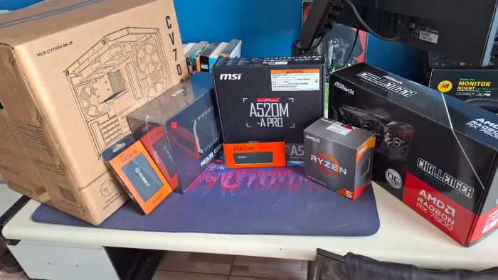 Pc Gamer Ryzen 5 / 16 Gb / Rx 7600 8 GB Lacrado!