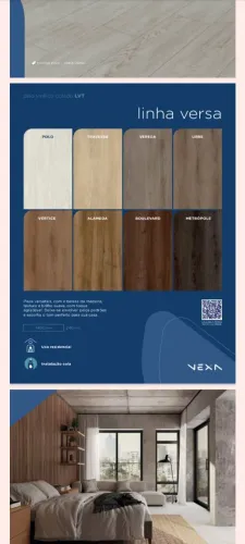 Piso vinílico e laminado.preço imbatível. Direto da fábrica.com nota fiscal e garantia 