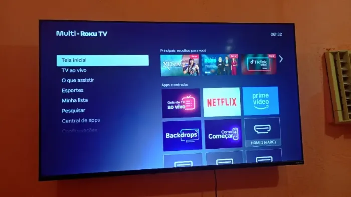 Televisão smart multi 50 polegadas
