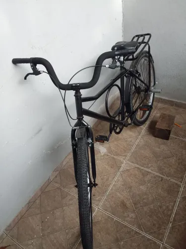 Bicicleta aro 26 barra forte