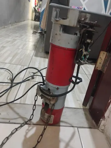 Motor de potao de enrolar