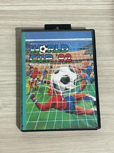 Jogo World Cup 92 Mega Drive - Com Estojo Descrição: