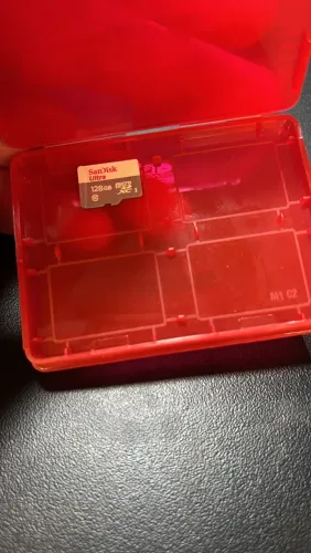 Cartão de Memória MicroSD SanDisk Ultra 128GB Classe 10 Original.