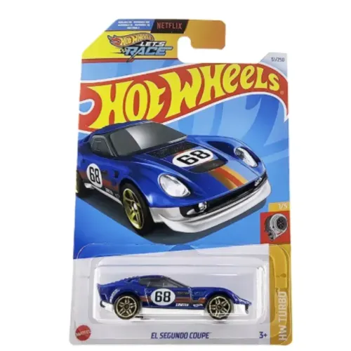 Hot Wheels El Segundo Coupe Htd10 Azul