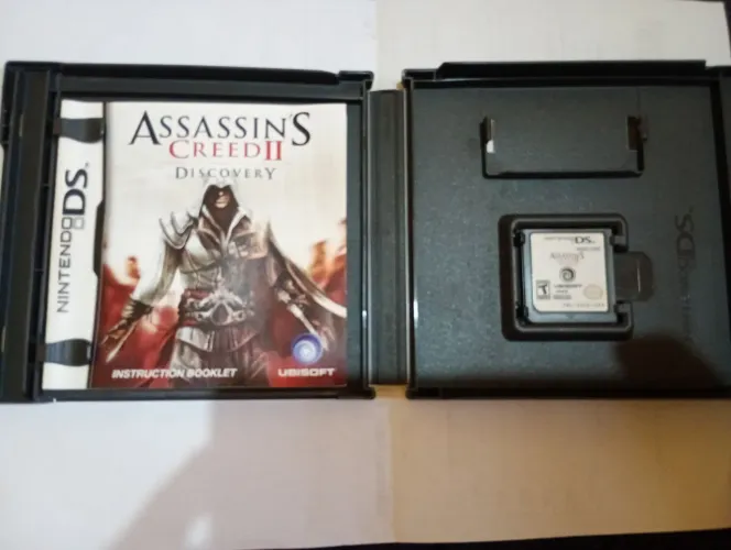 Nintendo 3DS Assassins Creed 2 Discovery Original Importado Estojo Encartes
