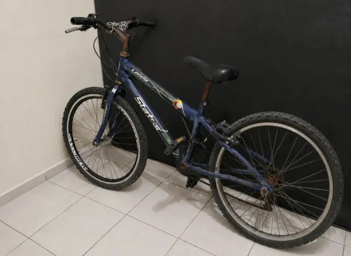 Bicicleta Aro 24 de Marcha com aro Aero Dianteiro