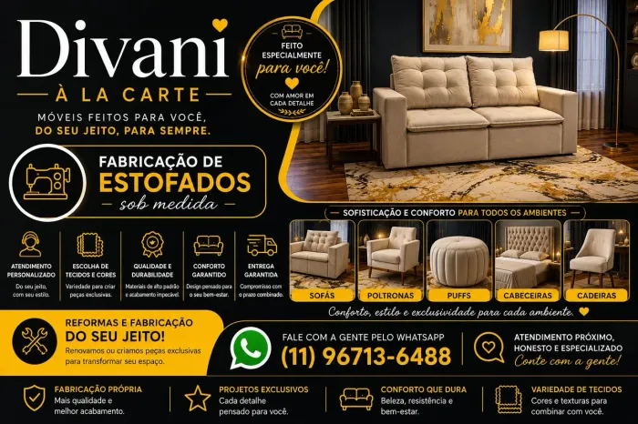 Reformas e fabricação 