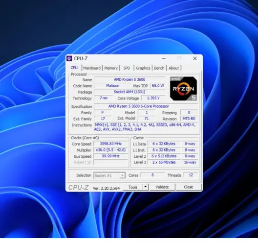 Ryzen 5 3600