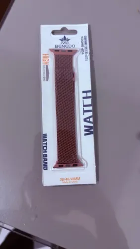 Pulseira Milanesa Rosa Apple/Smart Watch 38MM 40MM 41MM