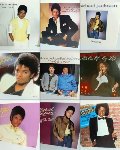 Michael Jackson 9 Singles Pack