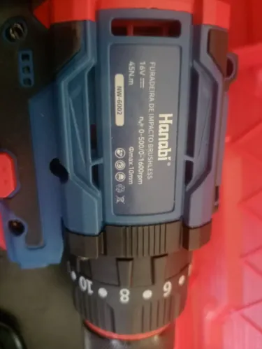 Parafusadeira/furadeira com impacto 16v - Hanabi/Nanwei - modelo NW 6002