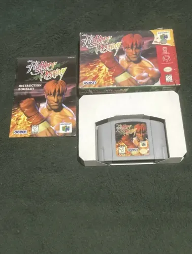 Fighter's Destiny Para Nintendo 64 - Original Completo