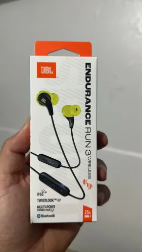 Fone JBL Endurance Run 3 Wireless Preto
