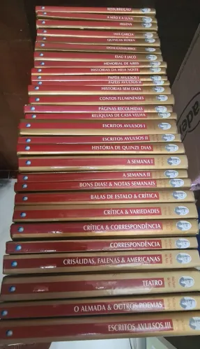 Coleção Obras Completas Machado de Assis - Editora Globo - 29 Volumes - Capa Dura