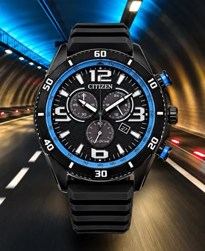 Citizen Brycen Eco Drive AT2587-02E Preto - Sem uso - garantia de 3 anos