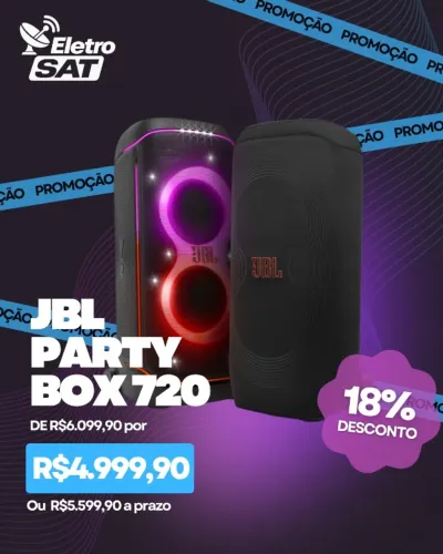 PROMOÇÃO JBL PARTYBOX 720