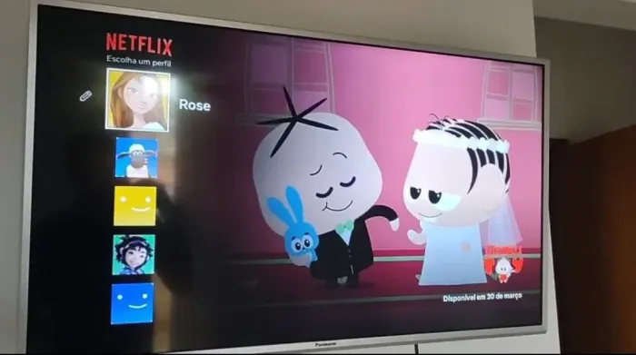 TV Smart 43 da Panasonic novinha 890$ leva hoje