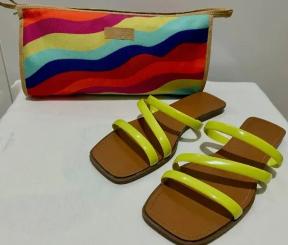 KIT AREZZO: RASTEIRINHA + NÉCESSAIRE